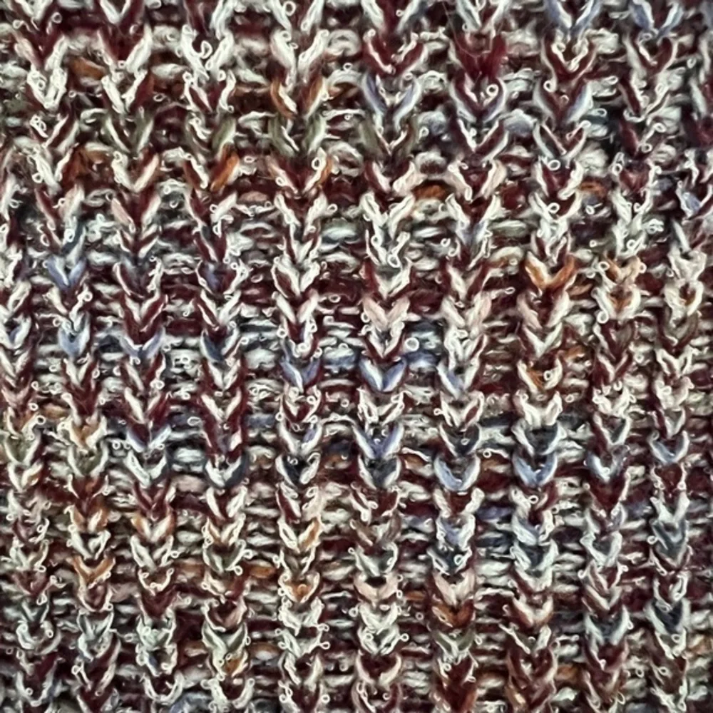 American Rag Women's Lace Up Sleeves High Low Cowl Neck Marled Sweater Sz. L JR.